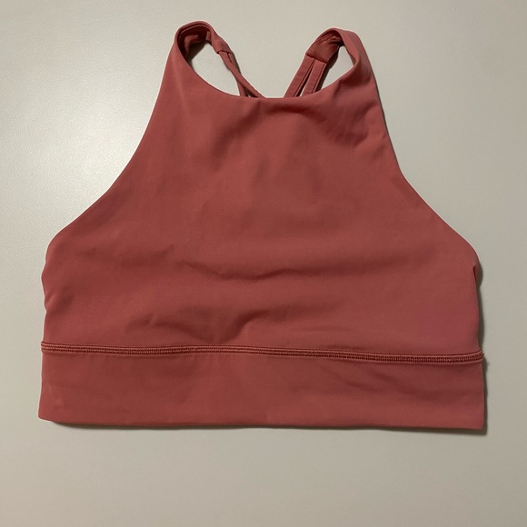Like New - Lululemon High Neck Longline Energy Bra - Picture 3 of 16